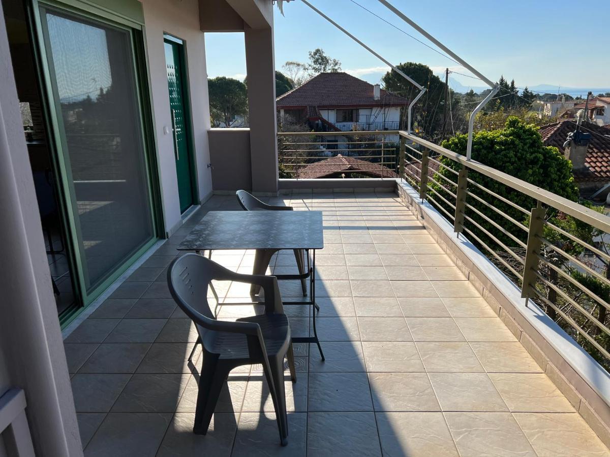 Kakovatos - Luxury Sea View Apartment “Theodora” 54M2. Bagian luar foto